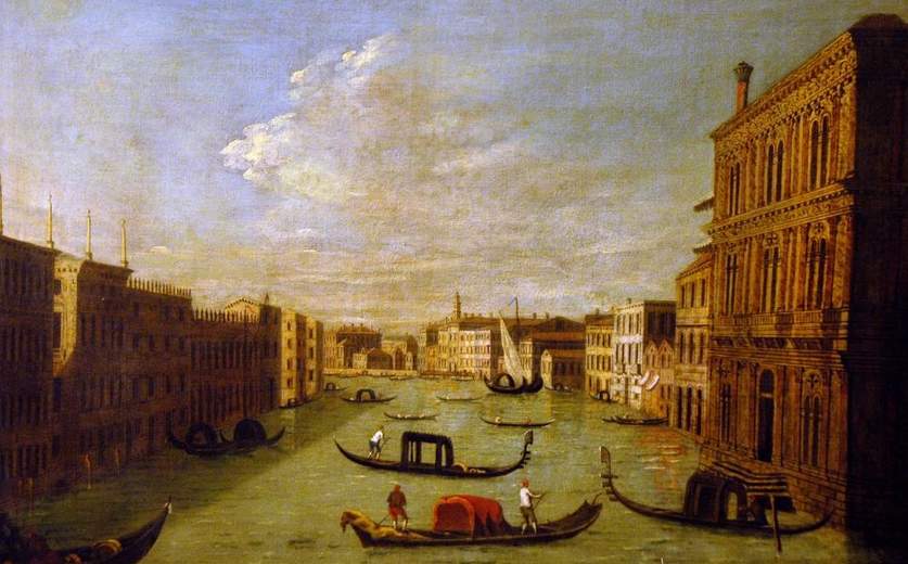 מוזיאון ראלי פונטה דל אסטה, תערוכת ונציה המאה ה - 18 